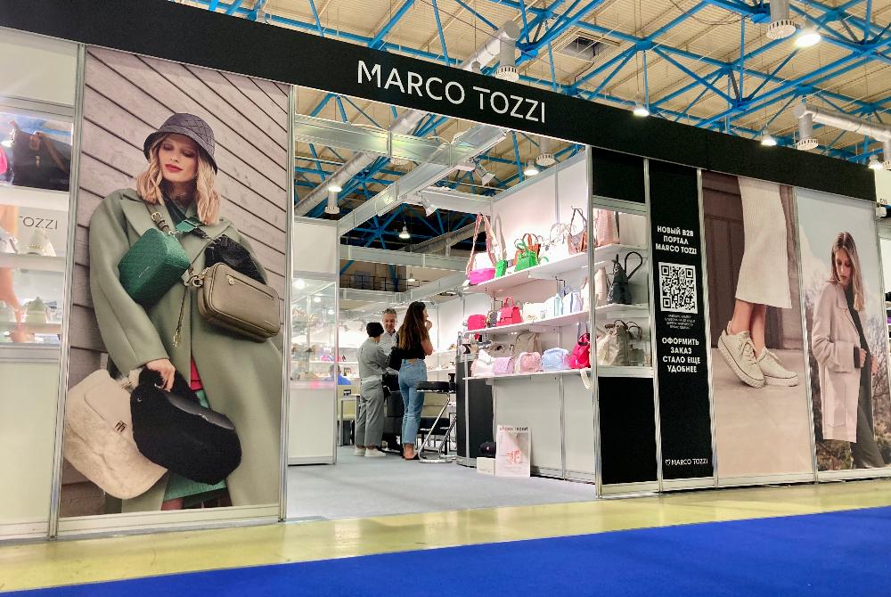 MARCO TOZZI auf der Messe Euro Shoes mit einer neuen Kollektion der Saison Frühjahr-Sommer 2023