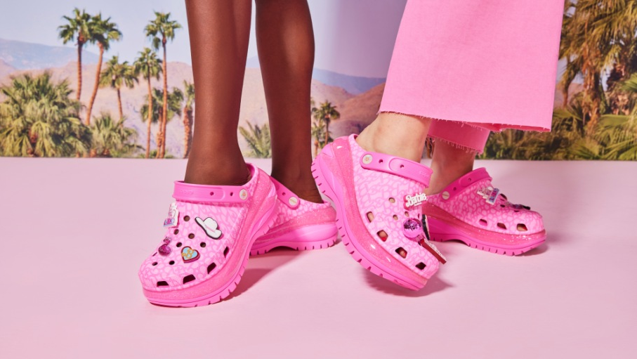 Crocs releases a collaboration with Barbie