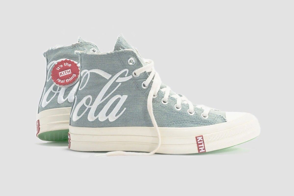 Converse повторил выпуск модели в коллаборации c KITH и Coca Cola 