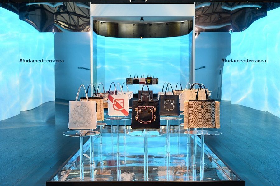 Presentation of the new spring-summer'19 Furla collection in Milan