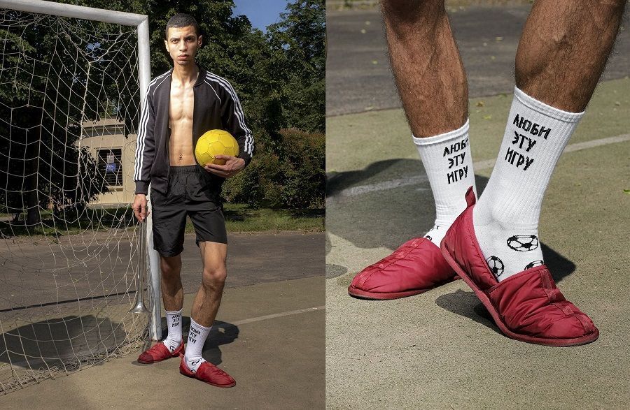 St.Friday Socks hat eine ironische "Fußball"-Kollektion veröffentlicht
