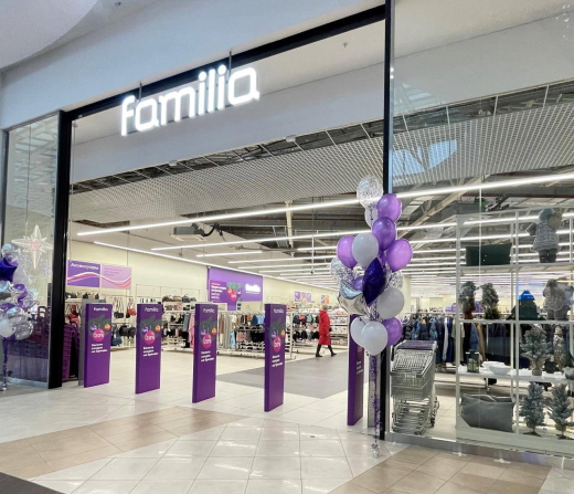 В сети Familia появилось 18 новых магазинов в 2025 г.