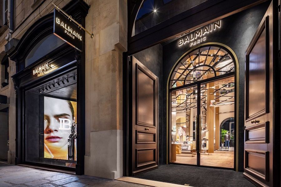 Balmain opens flagship boutique in Paris