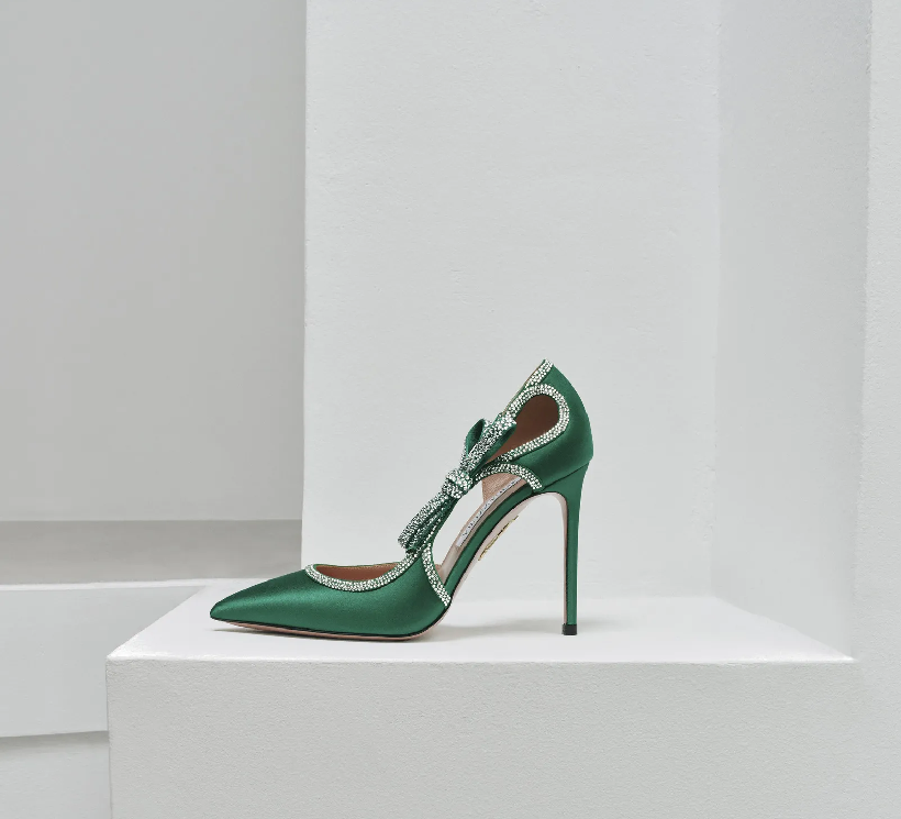 Вышла третья коллаборация Aquazzura x Mytheresa