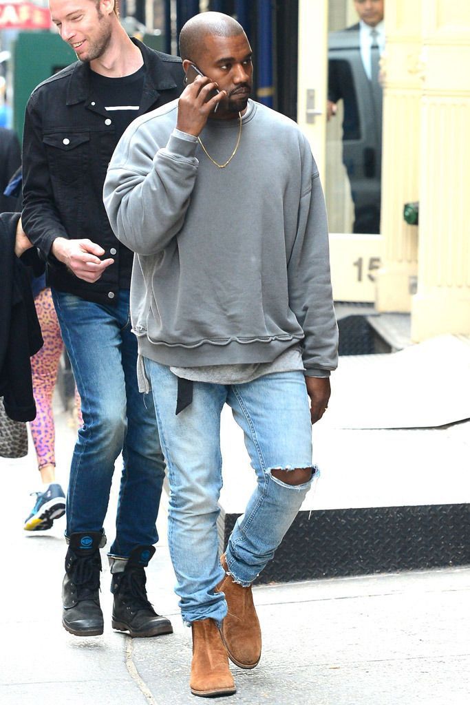 kanye west chelsea boots brand