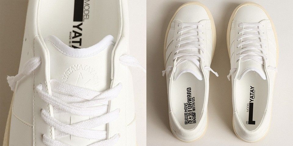 Golden Goose collabora con Coronet per lanciare una gamma di sneakers sostenibili in ecopelle