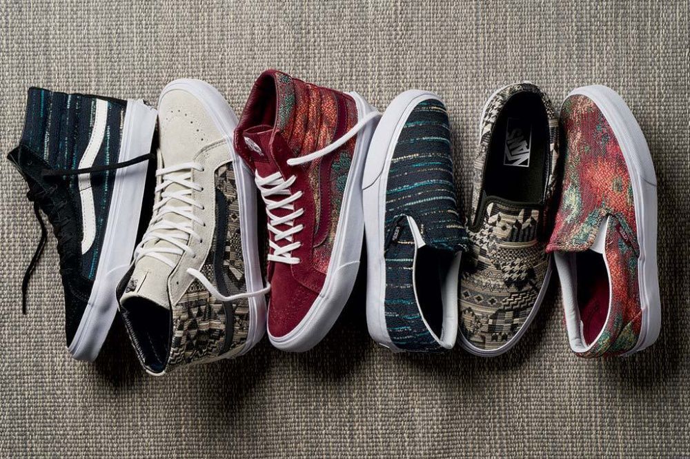 New Vans sneakers - from Italian textile