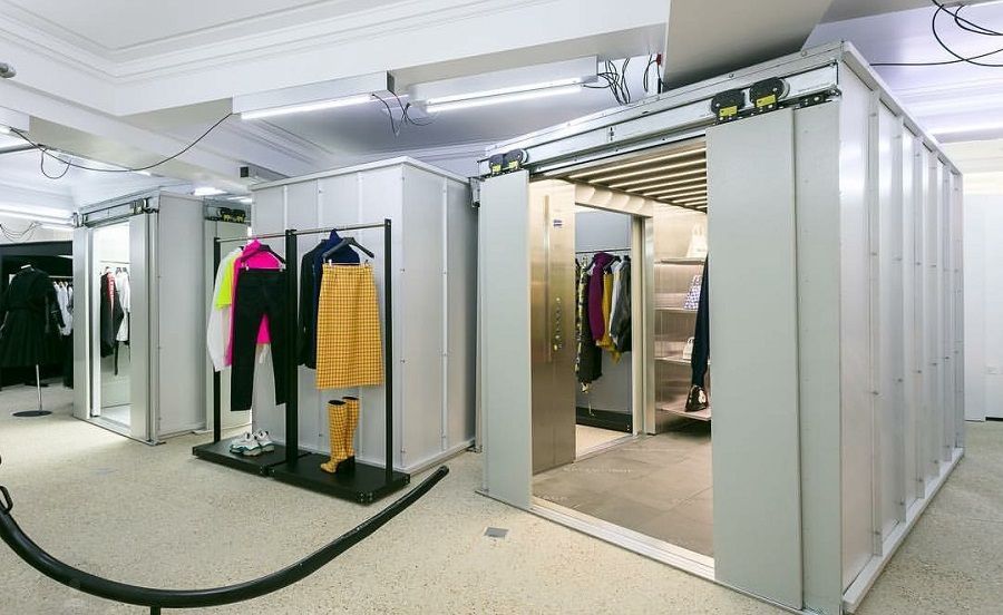 Balenciaga reopens store in London's Dover Street Market