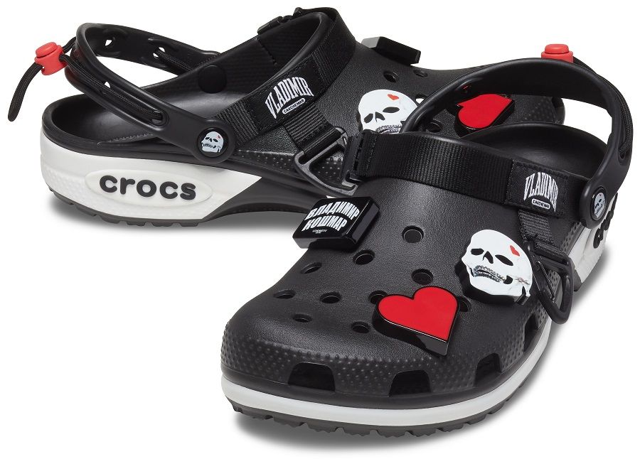 Crocs has released a collaboration with French musician Vladimir Koshmar