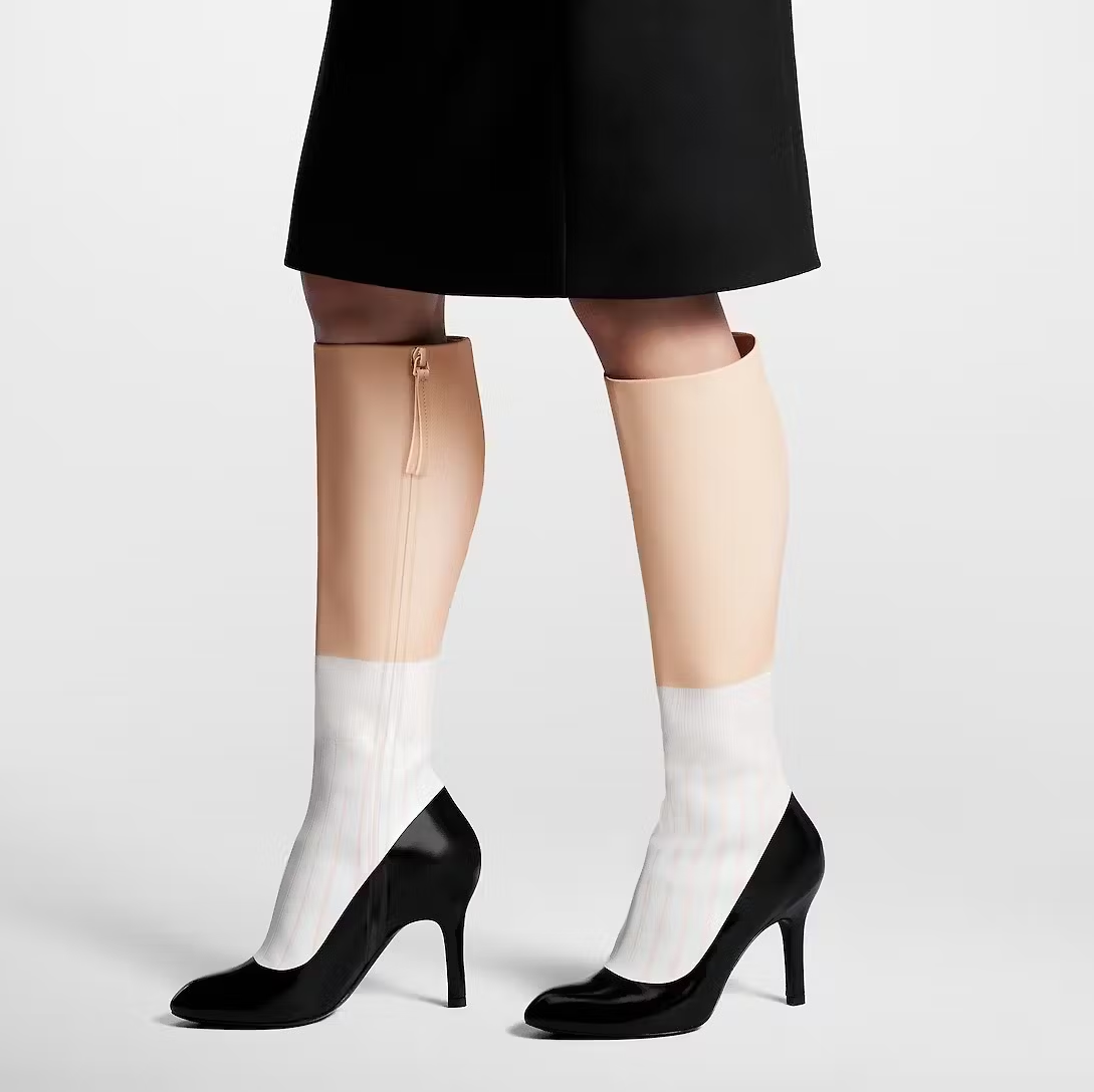 Louis Vuitton released illusionary shoes