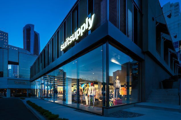 The first Suitsupply store opened in Moscow