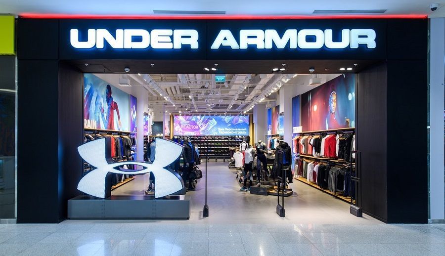 Under Armor opened its first store in Russia