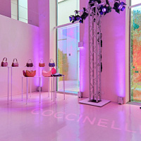 Coccinelle added shoes and jewelry to its collection