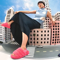 UGG выпустил оригинальную рекламную кампанию шлепанцев Fluff Yeah