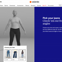 Zalando está probando un probador virtual