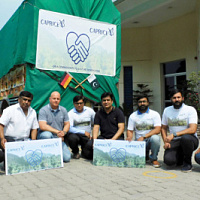CAPRICE construye tiendas de campaña en Pakistán para 4000 personas debido a las inundaciones