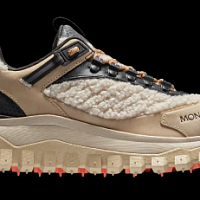 Moncler has released sneakers with a teddy texture