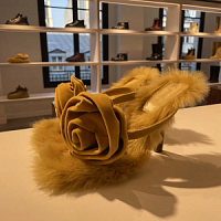 Roses and fur - trends in shoe design
