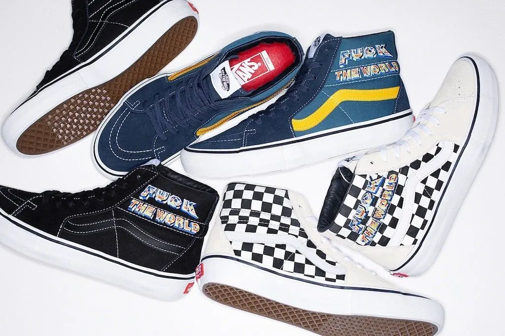 Supreme и Vans  объявили о новой коллаборации