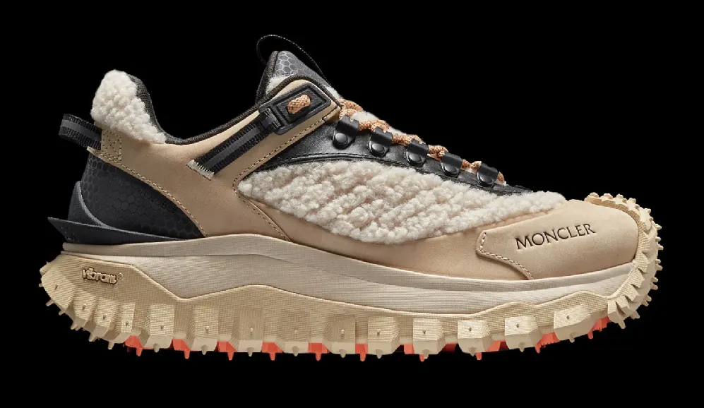 Moncler lanza zapatillas con textura de peluche