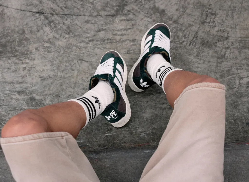 Adidas N Bape, $150, foto: Footwearnews.com