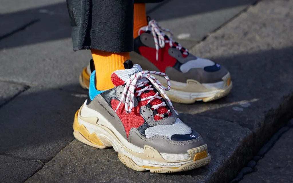 Triple s balenciaga on feet outlet