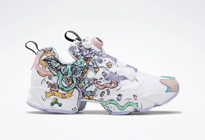 Reebok выпустил кроссовки в коллаборации с художницей Distortedd