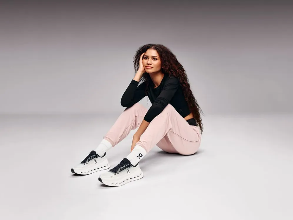 Il marchio svizzero di abbigliamento e calzature sportive ON ha scelto Zendaya come suo ambasciatore