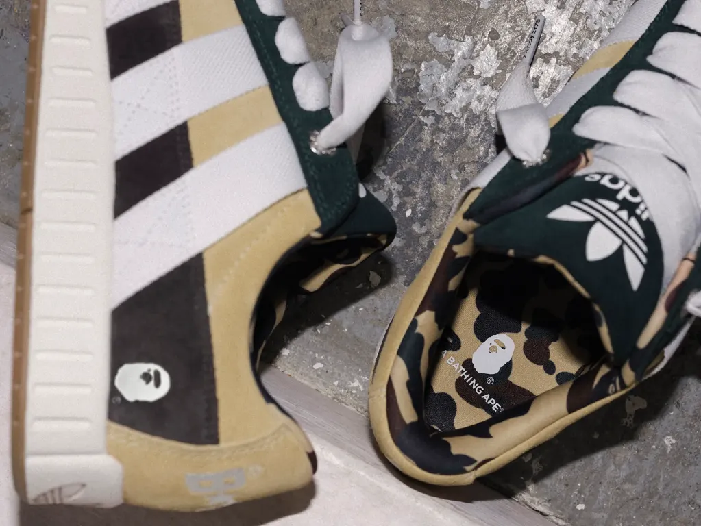 Adidas N Bape, $150, photo: Footwearnews.com