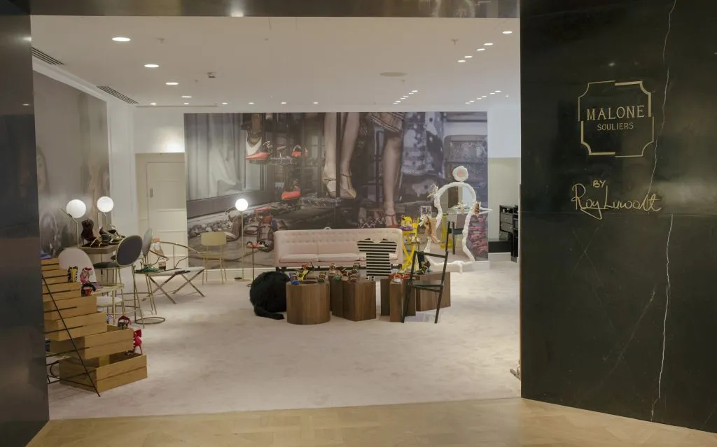 Malone Souliers by Roy Luwolt will open a pop-up store in London's Selfirdges