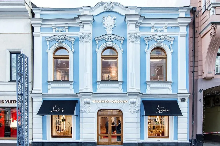 Three branded Christian Louboutin boutiques closed in Moscow