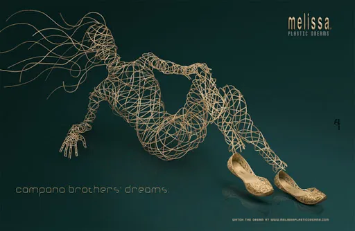 Melissa hat eine Kollektion mit Campana Brüdern entwickelt