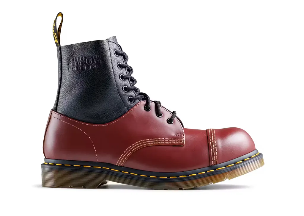 MM6 Maison Margiela x Dr. Martens 10 Eye Twisted 1490 Ankle Boot (Blac –  CNCPTS