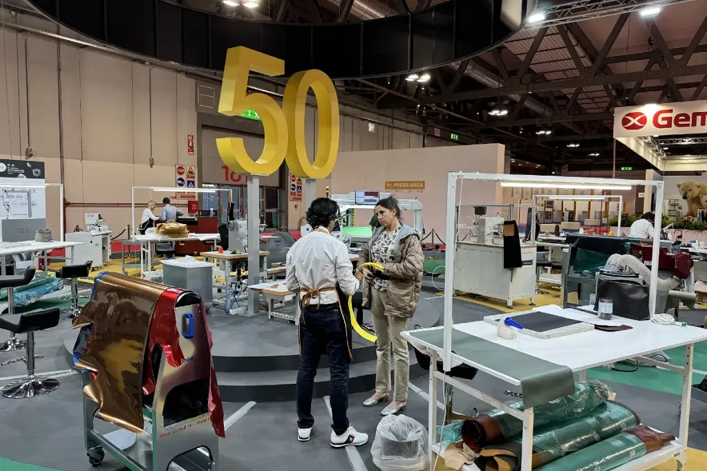 La exposición SIMAC Tanning Tech tuvo lugar en Milán