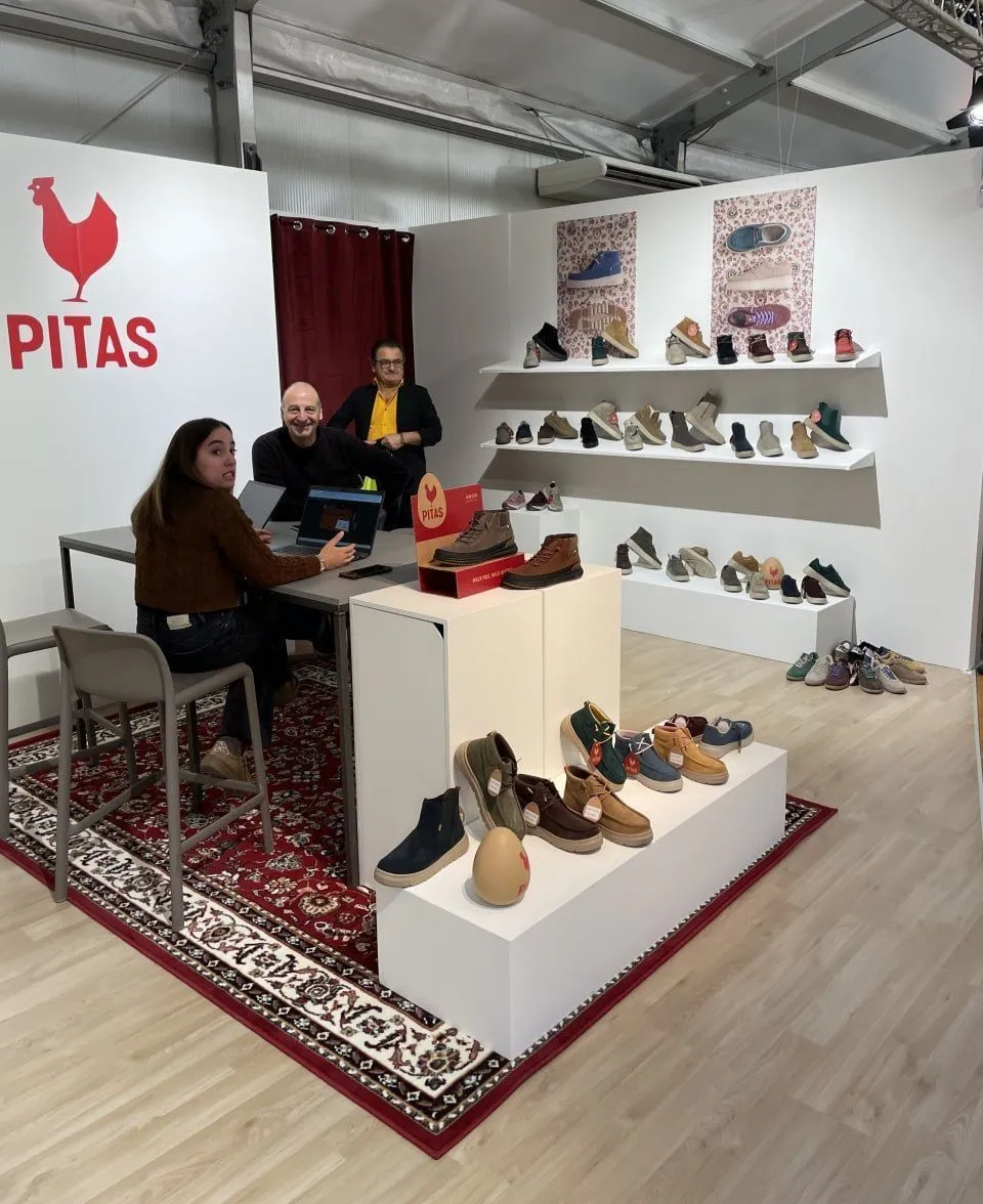 Pitas auf der internationalen Ausstellung Pitti Uomo in Florenz