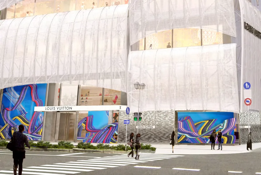 Louis Vuitton откроет свой самый большой магазин в Японии