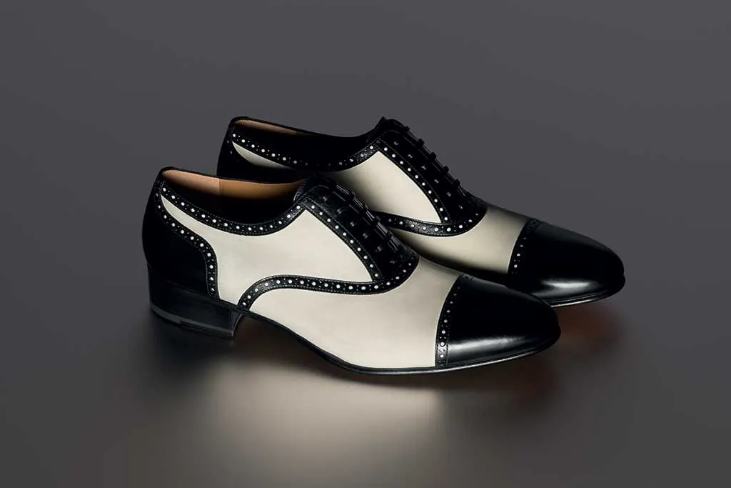 Salvatore Ferragamo, Oxfords Silencio del actor Rudolph Valentino