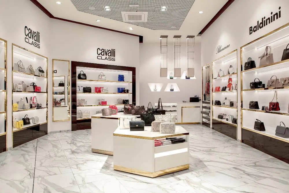 Design rules for a shoe and accessories store