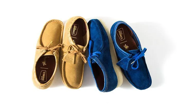 Clarks Originals представил модель Wallabee® в интерпретации  Stüssy