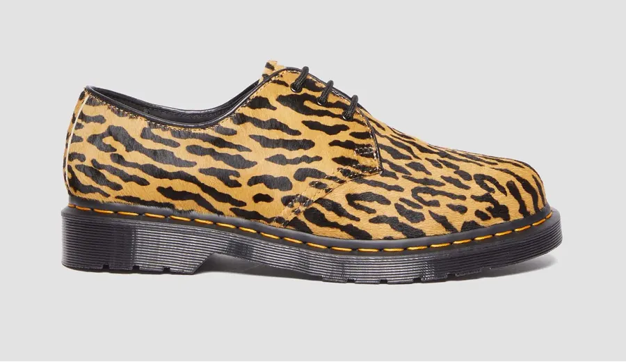 Dr. Martens and Wacko Maria collaboration features leopard print martens