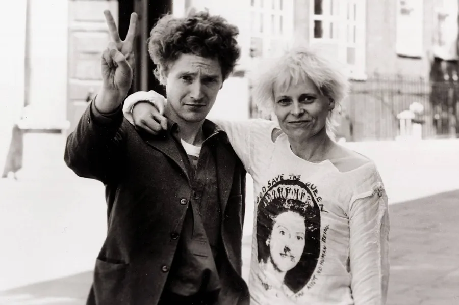 Malcolm McLaren und Vivienne Westwood in den 70er Jahren