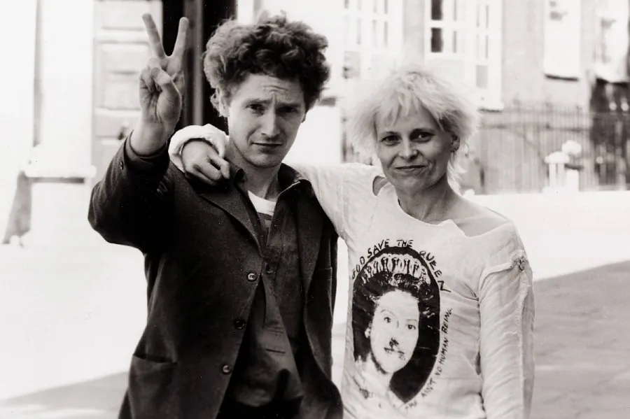 Malcolm McLaren and Vivienne Westwood in the 70s