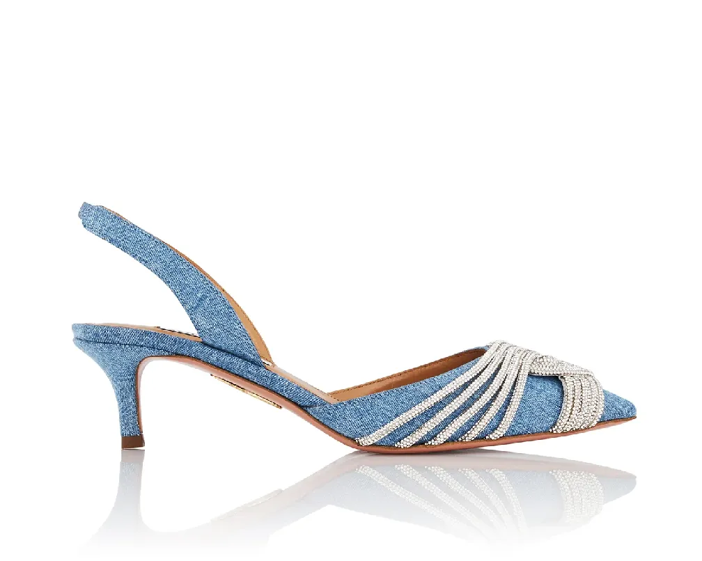 Denim shoes - a trend in the spring-summer 2024 season