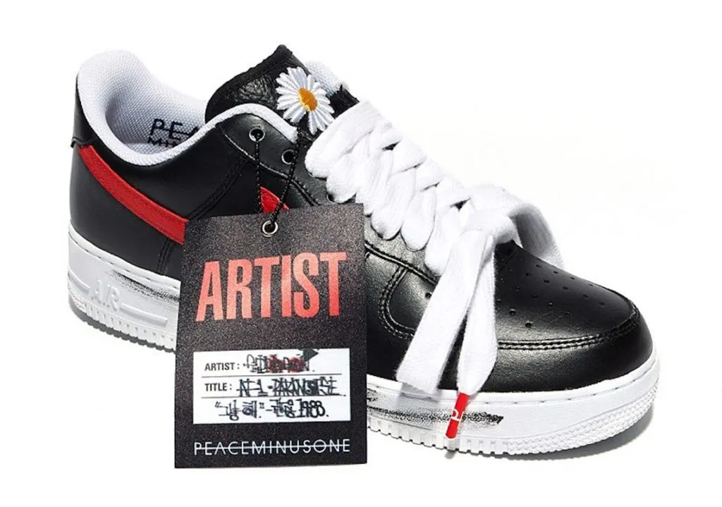 Nike released sneakers in collaboration with k-pop star G-Dragon