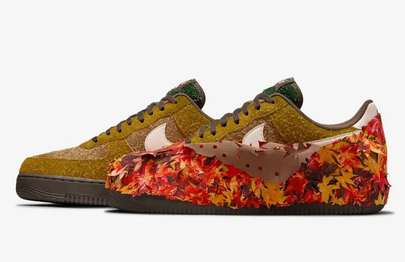 Nike  выпустил кроссовки в осеннем камуфляже