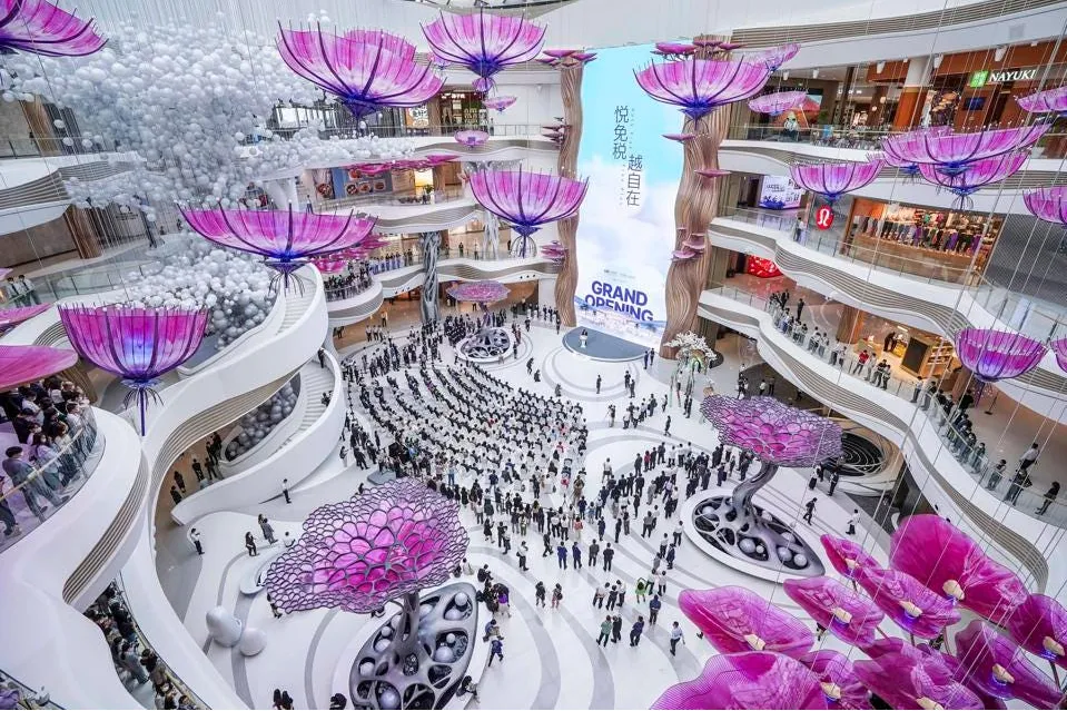 Der größte zollfreie Einkaufskomplex wird auf der Insel Hainan eröffnet