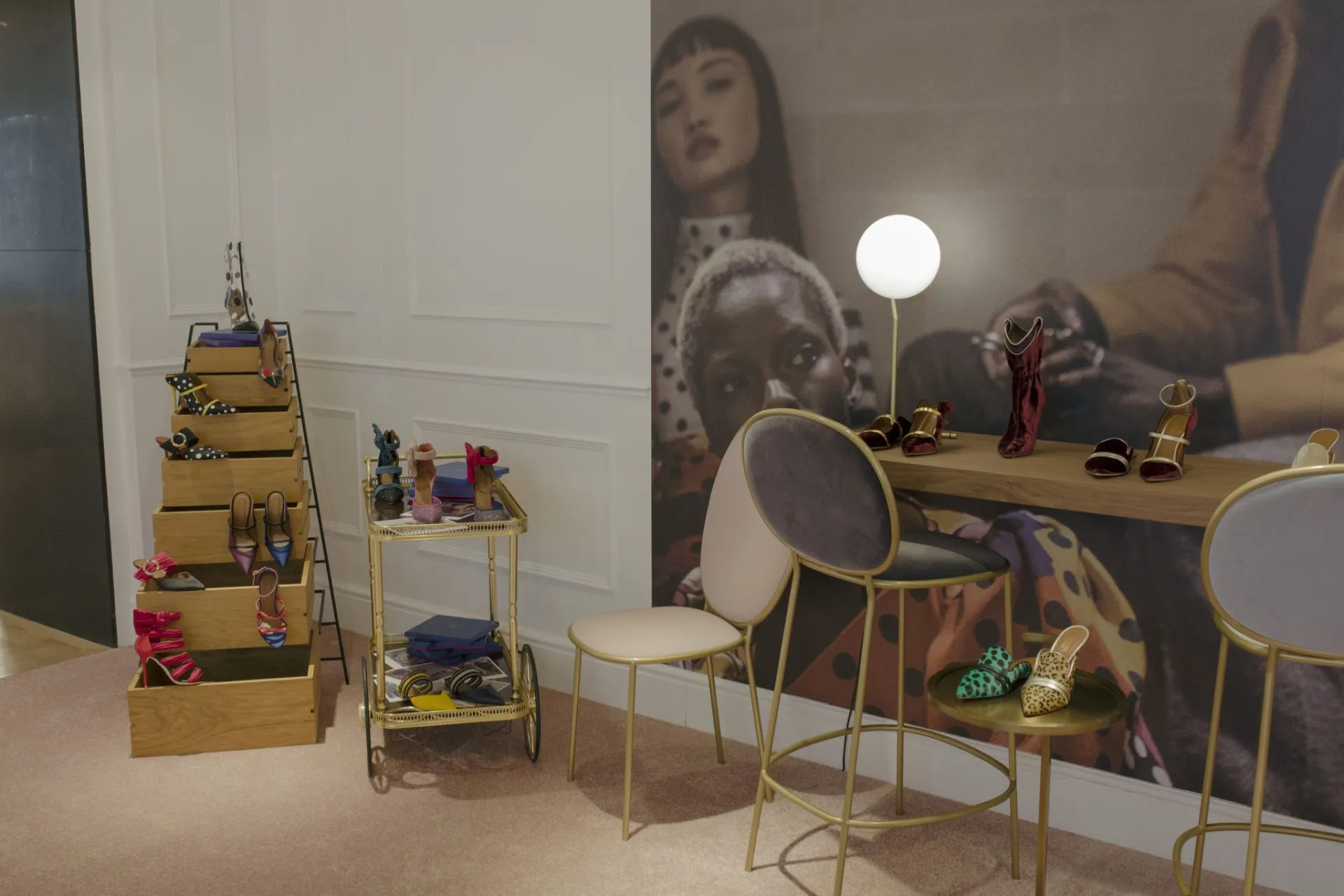 Pop-up Malone Souliers by Roy Luwolt at Selfirdges, photo: Footwearnews.com