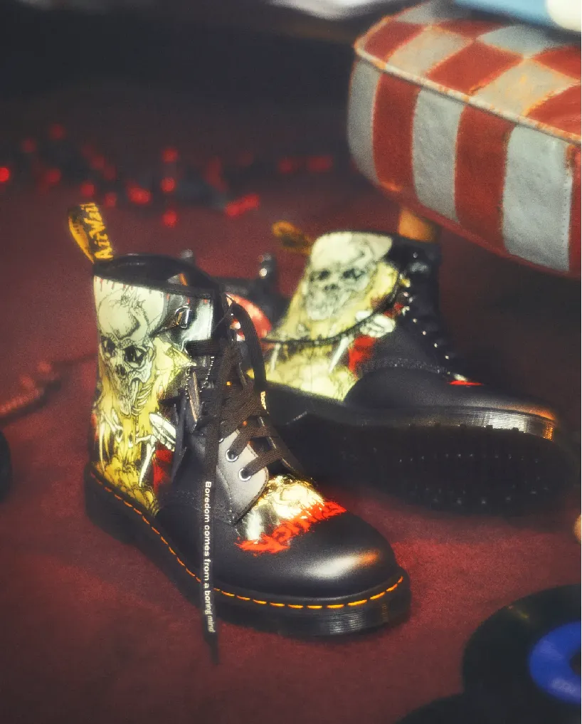 Dr. Martens has released a collaboration with heavy metal band