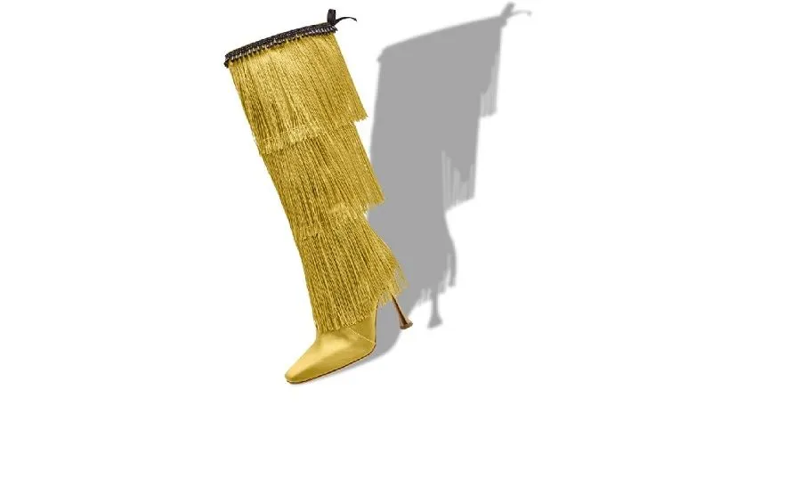 Manolo Blahnik has released a gold anniversary collection