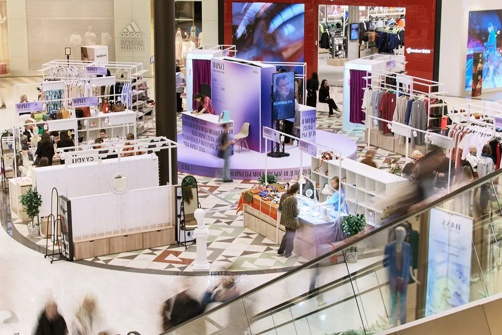 The average purchase receipt at the Moscow Fashion Week Markets was 10 rubles.